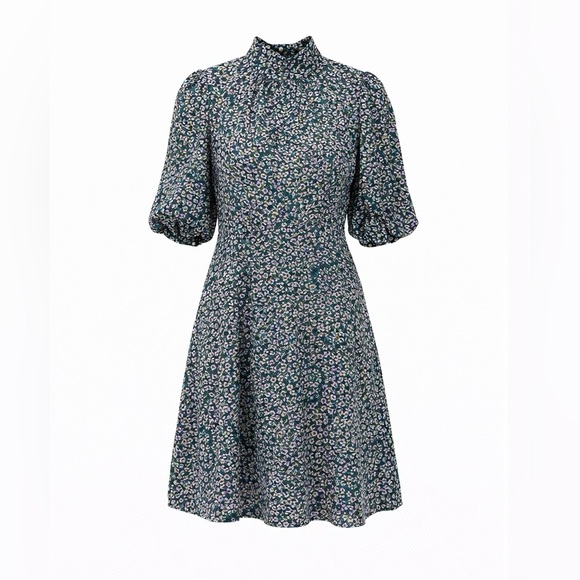 ♠️ NWOT! Kate Spade Floral Mini Dress - Picture 2 of 9